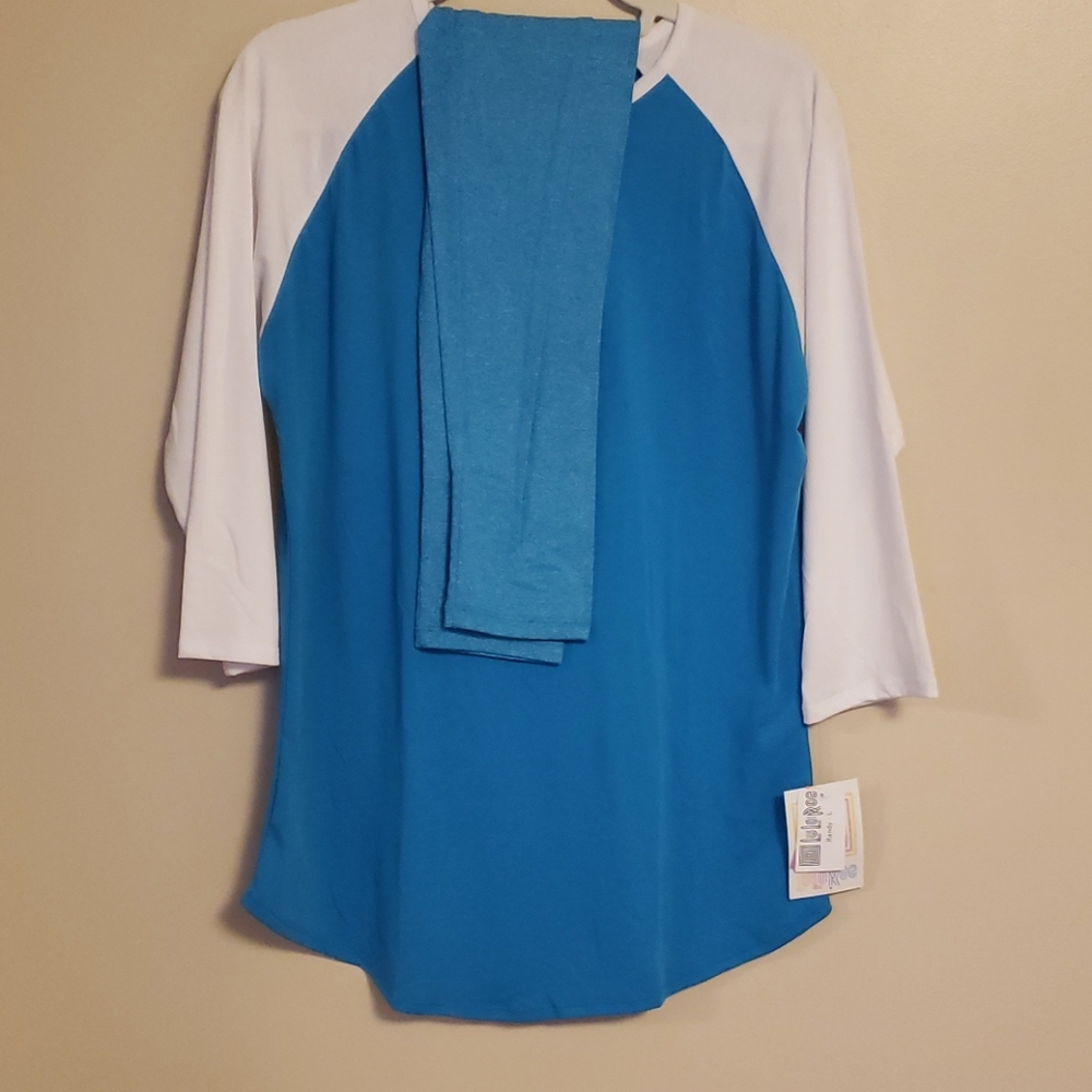 Large Randy with OS leggings by  Lularoe